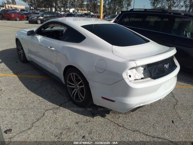 1FA6P8TH8G5246612 - 2016 FORD MUSTANG  White photo 3
