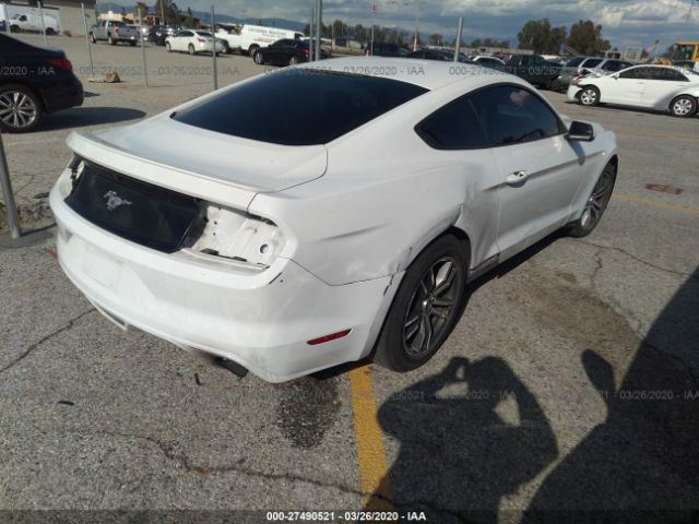 1FA6P8TH8G5246612 - 2016 FORD MUSTANG  White photo 4