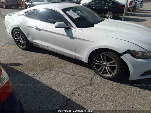 1FA6P8TH8G5246612 - 2016 FORD MUSTANG  White photo 6