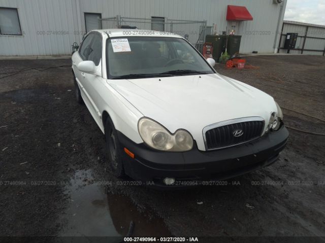 KMHWF25H95A163276 - 2005 HYUNDAI SONATA GL White photo 1