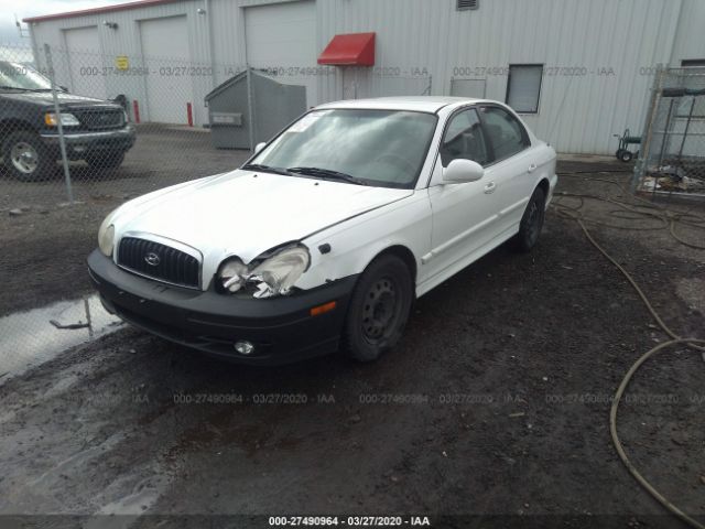 KMHWF25H95A163276 - 2005 HYUNDAI SONATA GL White photo 2