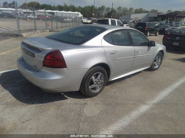2G2WS522241185103 - 2004 PONTIAC GRAND PRIX GT2 ვერცხლისფერი ფოტო 4