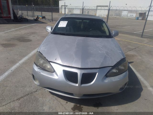 2G2WS522241185103 - 2004 PONTIAC GRAND PRIX GT2 ვერცხლისფერი ფოტო 6