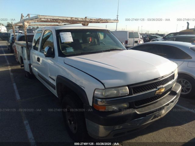 1GCHC29U91E220737 - 2001 CHEVROLET SILVERADO C2500 HEAVY DUTY White photo 1