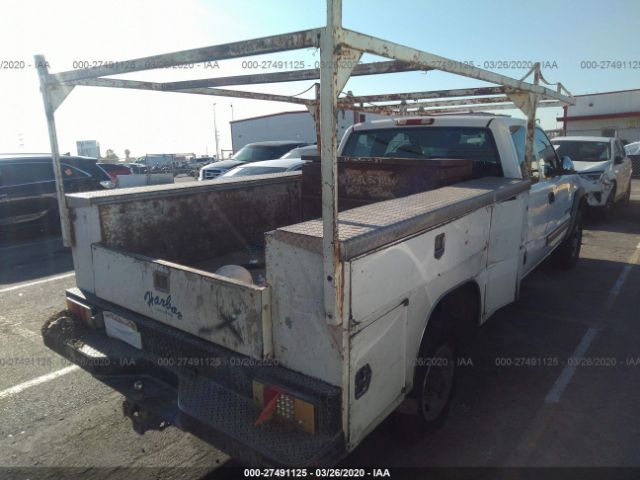 1GCHC29U91E220737 - 2001 CHEVROLET SILVERADO C2500 HEAVY DUTY White photo 4