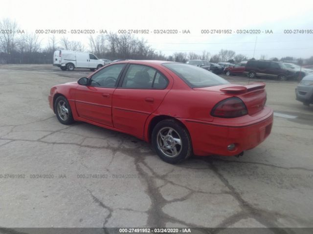 1G2NW52E53C321680 - 2003 PONTIAC GRAND AM GT Red photo 3