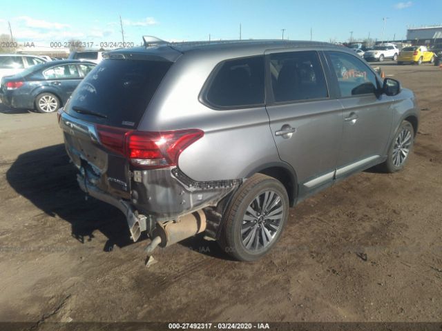 JA4AZ3A38KZ042607 - 2019 MITSUBISHI OUTLANDER SE/SEL/LE Silver photo 4