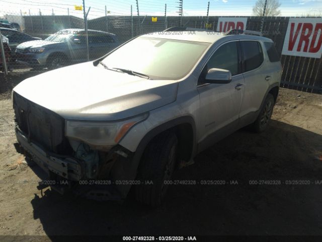 1GKKNMLS6KZ181204 - 2019 GMC ACADIA SLT-1 Silver photo 2