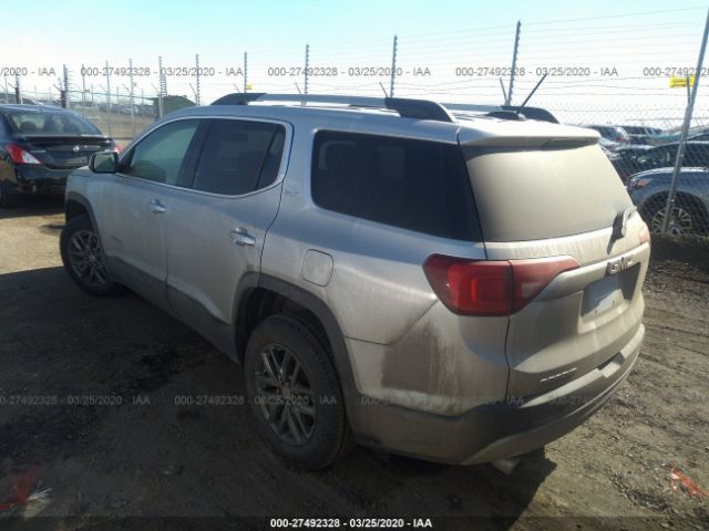 1GKKNMLS6KZ181204 - 2019 GMC ACADIA SLT-1 Silver photo 3