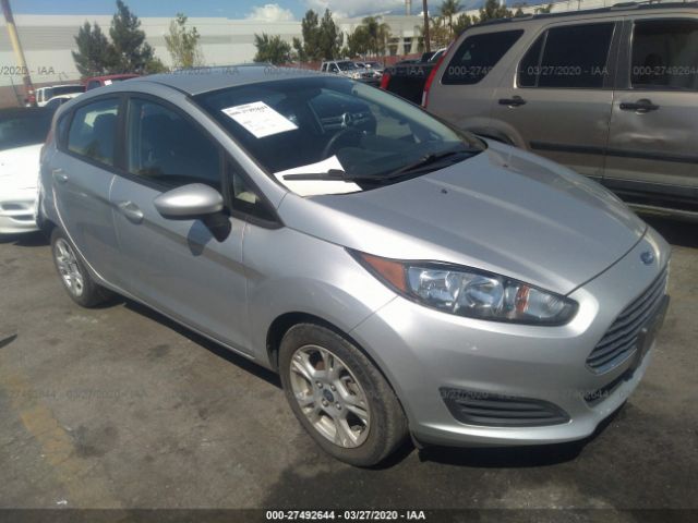 3FADP4TJ9GM172081 - 2016 FORD FIESTA S Silver photo 1