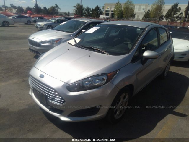 3FADP4TJ9GM172081 - 2016 FORD FIESTA S Silver photo 2