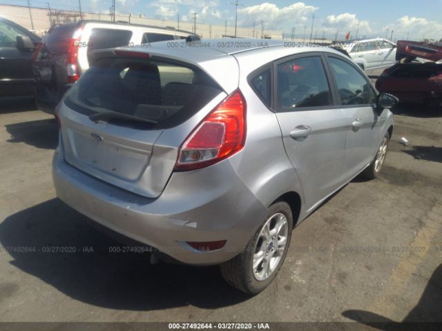 3FADP4TJ9GM172081 - 2016 FORD FIESTA S Silver photo 4