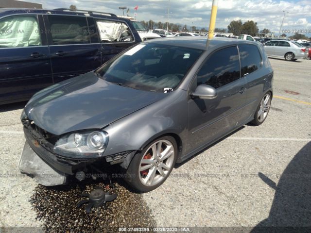 WVWEV71K78W073990 - 2008 VOLKSWAGEN GTI  Gray photo 2