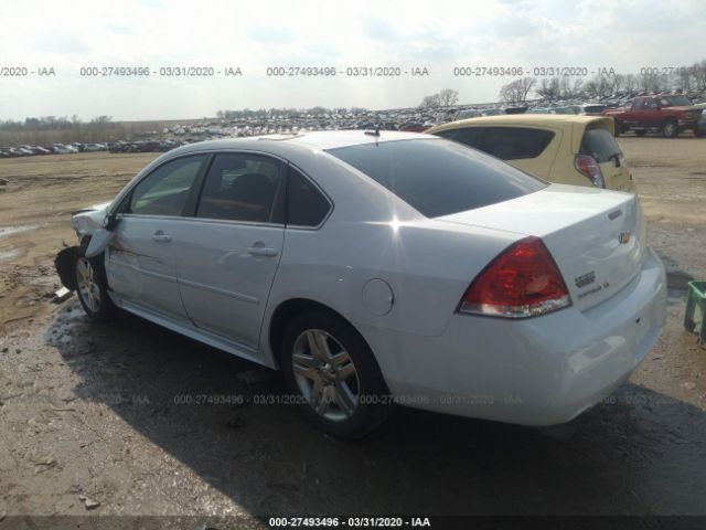 2G1WB5E39E1169894 - 2014 CHEVROLET IMPALA LIMITED LT White photo 3