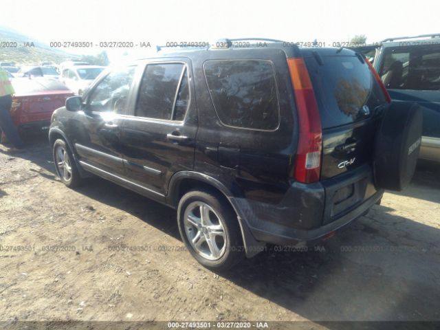 JHLRD684X2C024400 - 2002 HONDA CR-V LX Black photo 3