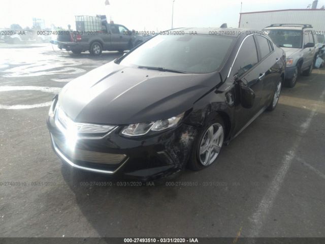 1G1RC6S55JU158802 - 2018 CHEVROLET VOLT LT Black photo 2