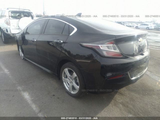 1G1RC6S55JU158802 - 2018 CHEVROLET VOLT LT Black photo 3