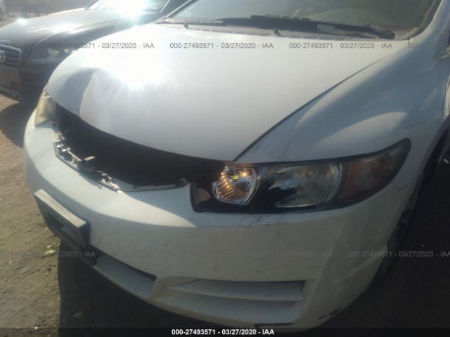 2HGFG12999H506248 - 2009 HONDA CIVIC EXL 白色 照片 6