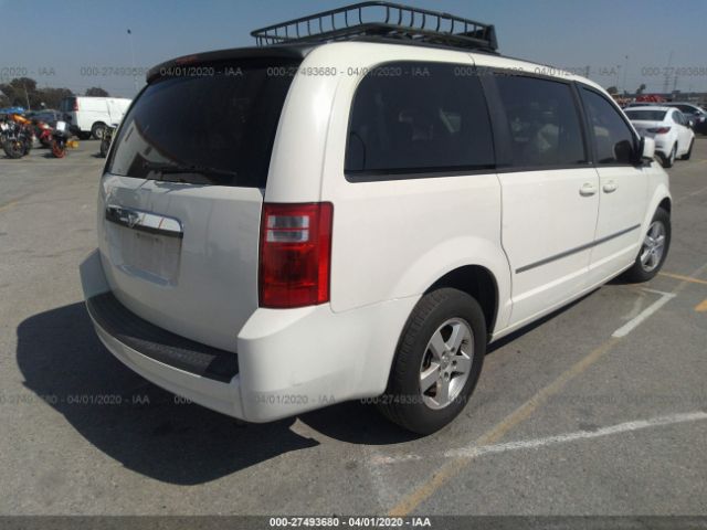 2D4RN5D1XAR273255 - 2010 DODGE GRAND CARAVAN SXT White photo 4