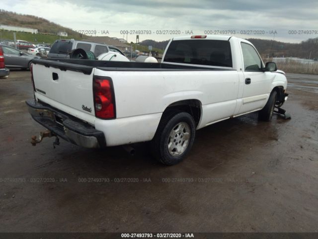 1GCEC14V26E271632 - 2006 CHEVROLET SILVERADO C1500 White photo 4