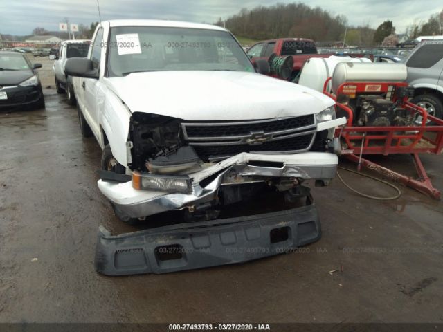 1GCEC14V26E271632 - 2006 CHEVROLET SILVERADO C1500 White photo 6