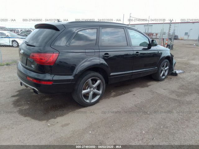 WA1LGAFE2FD023129 - 2015 AUDI Q7 PREMIUM PLUS Black photo 4