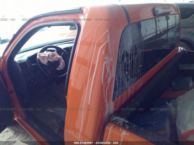 1GTCS148758204879 - 2005 GMC CANYON  Orange photo 8