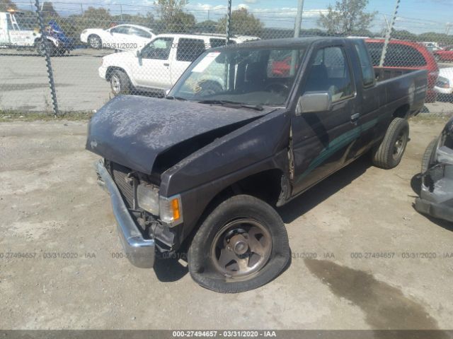 1N6SD16SXSC327595 - 1995 NISSAN TRUCK KING CAB XE Gray photo 6