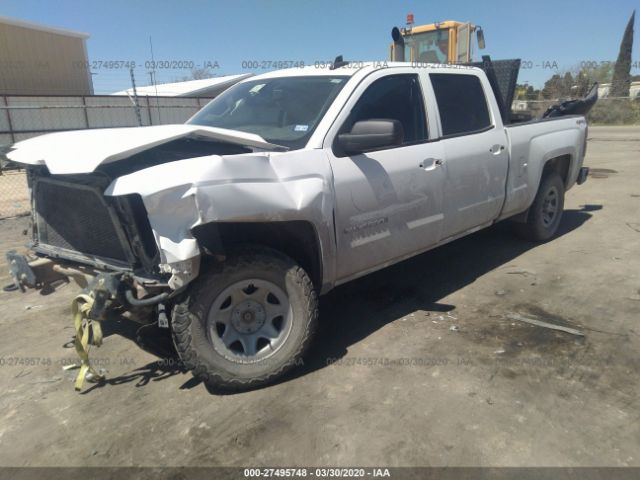 1GCUKNEC0HF193805 - 2017 CHEVROLET SILVERADO K1500/K1500 LS White photo 2