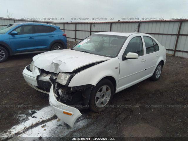 3VWSB69M12M183725 - 2002 VOLKSWAGEN JETTA GLS White photo 2