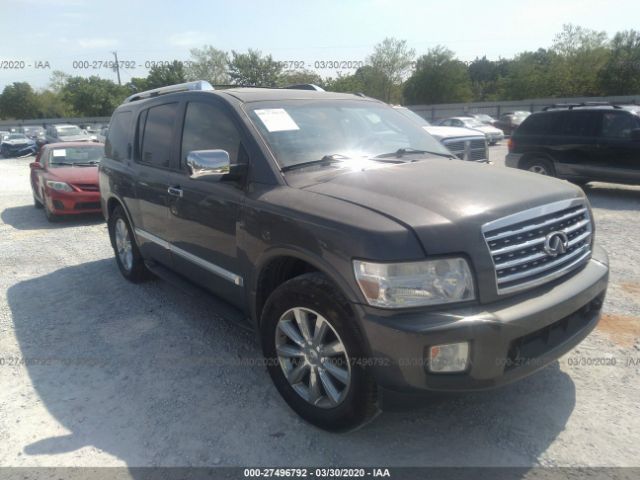 5N3AA08C88N910433 - 2008 INFINITI QX56  Gray photo 1