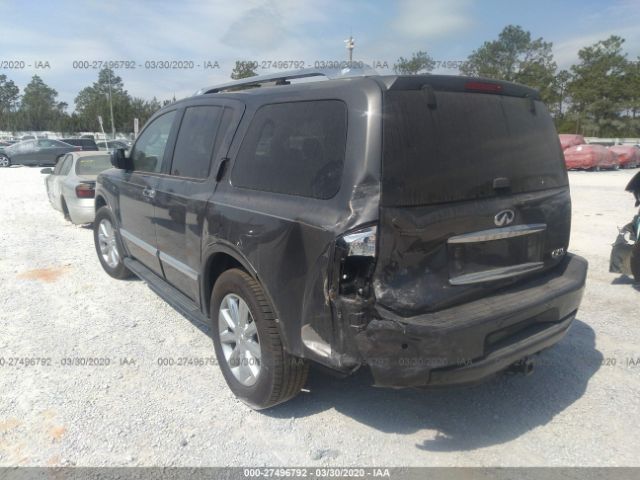 5N3AA08C88N910433 - 2008 INFINITI QX56  Gray photo 3