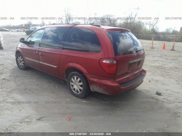 2C4GP54L35R138172 - 2005 CHRYSLER TOWN & COUNTRY TOURING Maroon photo 3