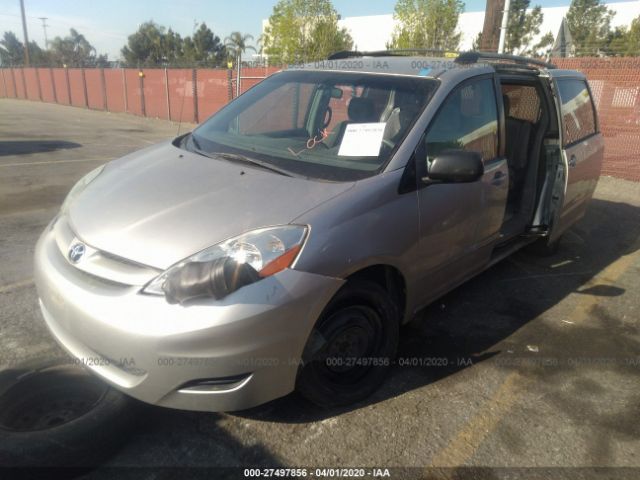 5TDZA23C66S506170 - 2006 TOYOTA SIENNA CE/LE Silver photo 2