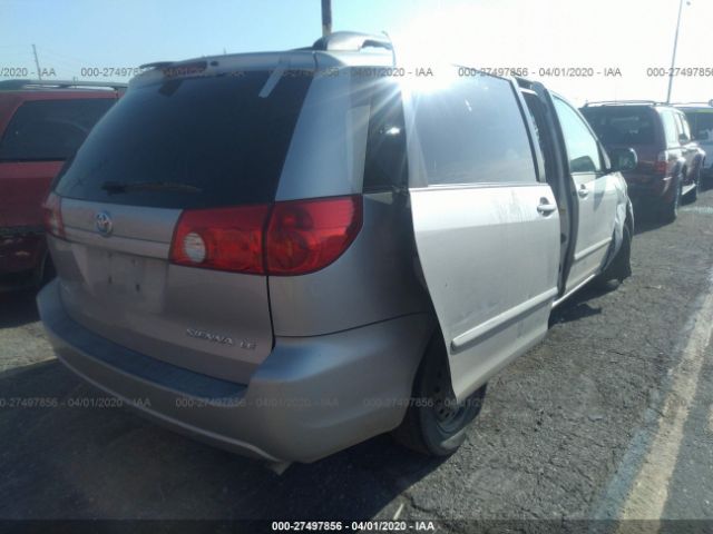 5TDZA23C66S506170 - 2006 TOYOTA SIENNA CE/LE Silver photo 4