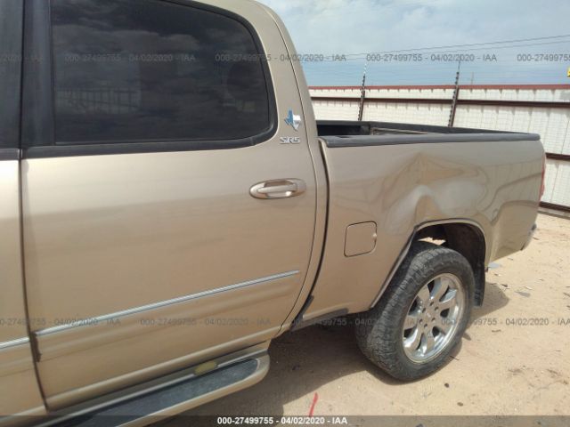 5TBET34106S517332 - 2006 TOYOTA TUNDRA DOUBLE CAB SR5 Gold photo 6