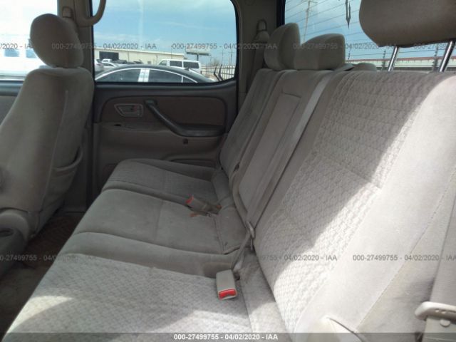 5TBET34106S517332 - 2006 TOYOTA TUNDRA DOUBLE CAB SR5 Gold photo 8