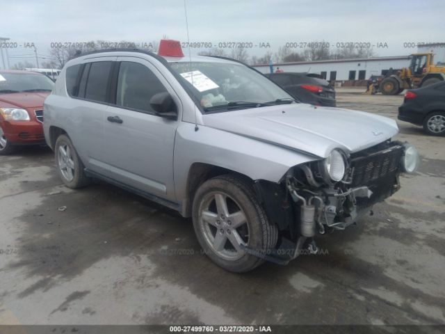 1J8FT57W18D744583 - 2008 JEEP COMPASS LIMITED Gray photo 1