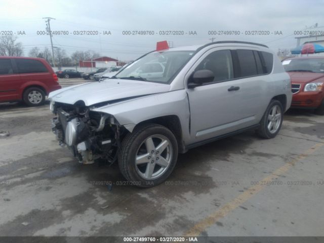1J8FT57W18D744583 - 2008 JEEP COMPASS LIMITED Gray photo 2