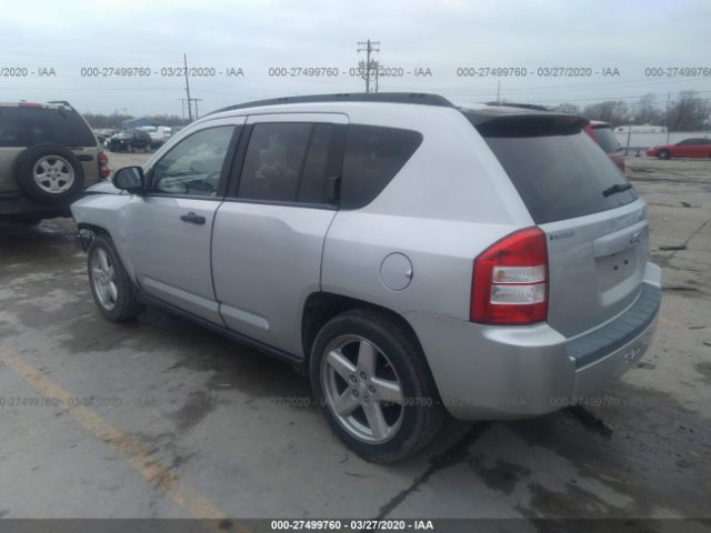 1J8FT57W18D744583 - 2008 JEEP COMPASS LIMITED Gray photo 3