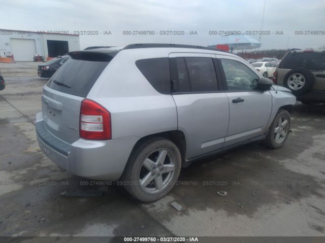 1J8FT57W18D744583 - 2008 JEEP COMPASS LIMITED Gray photo 4