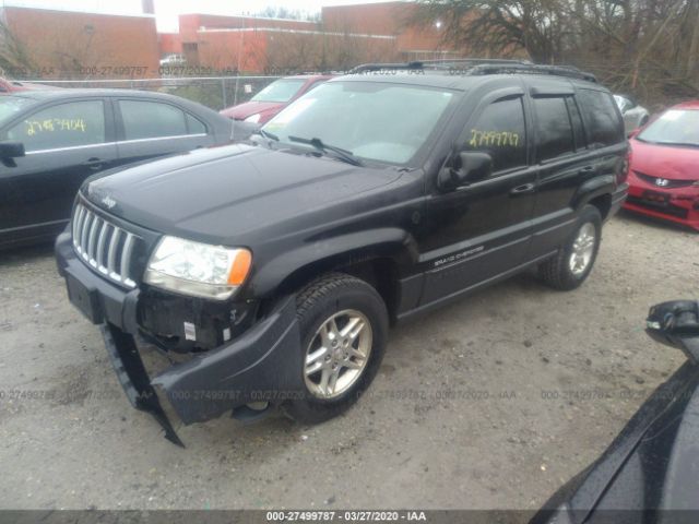 1J4GW48N04C380864 - 2004 JEEP GRAND CHEROKEE LAREDO/COLUMBIA/FREEDOM 黑色 照片 2