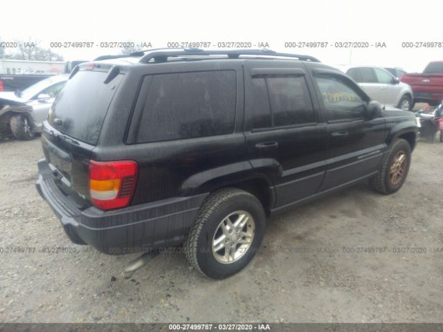 1J4GW48N04C380864 - 2004 JEEP GRAND CHEROKEE LAREDO/COLUMBIA/FREEDOM 黑色 照片 4