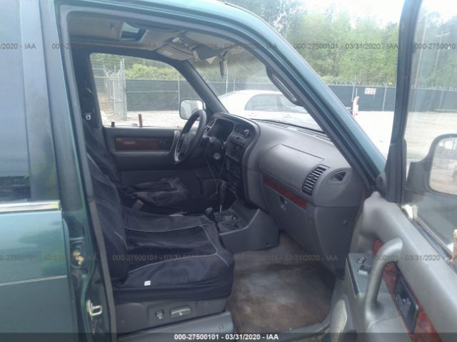 JAEDJ58X1W7B01618 - 1998 ACURA SLX  Zielony zdjęcie 5