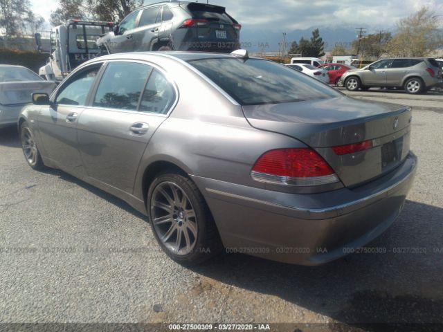 WBAGN635X4DS52747 - 2004 BMW 745 LI Gray photo 3