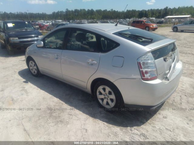 JTDKB20U567534631 - 2006 TOYOTA PRIUS  Silver photo 3