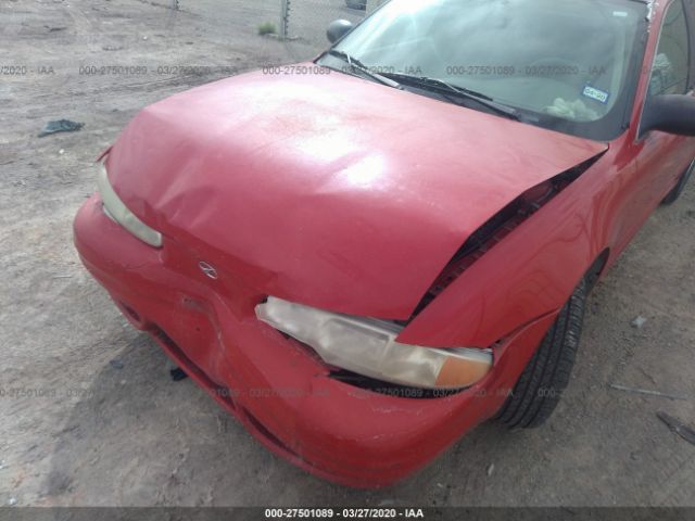 1G3NL52F94C170518 - 2004 OLDSMOBILE ALERO GL Red photo 6