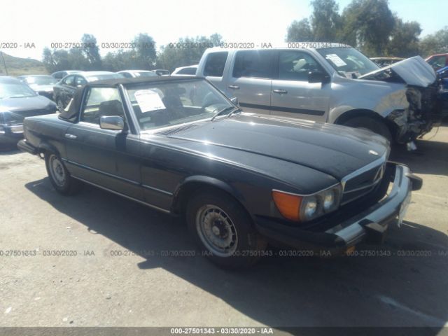 WDBBA45A3EA000315 - 1984 MERCEDES-BENZ 380 SL Blue photo 1