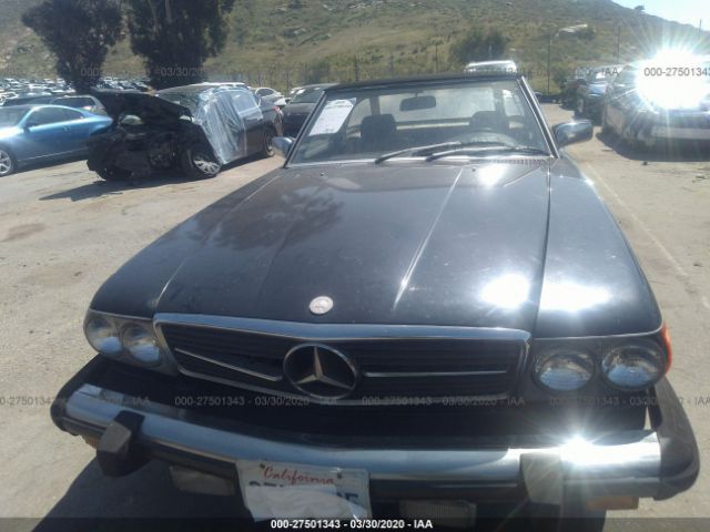 WDBBA45A3EA000315 - 1984 MERCEDES-BENZ 380 SL Blue photo 6