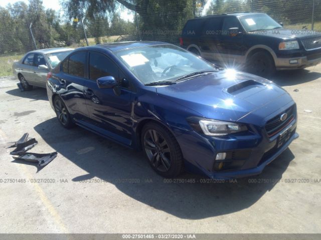 JF1VA1J60G9829447 - 2016 SUBARU WRX LIMITED Dark Blue photo 1